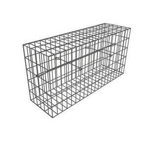 Image produit KIT GABION 100X30X50 MAILLE 10X5 Ø4,5MM GALVANISE MONTAGE SPIRALES