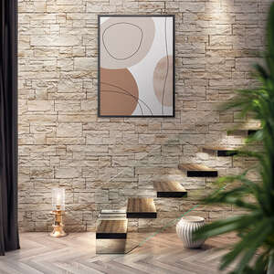 Image produit PLAQUETTE DE PAREMENT ALVERSTONE BEIGE NUANCE MULTIFORMAT - CRT DE 0.72M2