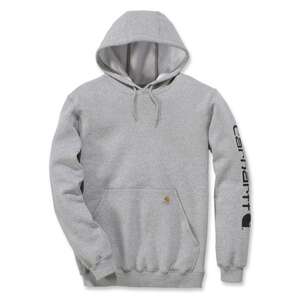 Image produit SWEAT A CAPUCHE E20 GRIS CLAIR LOGO MANCHE K288 HOODED