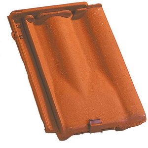 Image produit DELTA 10 ROUGE NUANCE TUILE DE VENTILATION + GRILLE