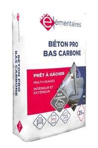 Image produit BETON PRO BAS CARBONE 25 KG