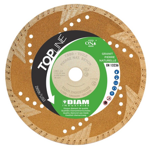 Image produit DISQUE DIAMANT &Oslash;125/22.23 GRANIT - PIERRES NATUREL