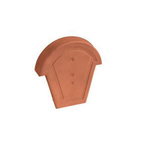 Image produit EDILIANS H10 FLAMME RUSTIQUE FRONTON FAITIERE 1/2 RONDE A REC