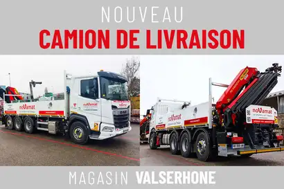Nouveau camion de livraison !