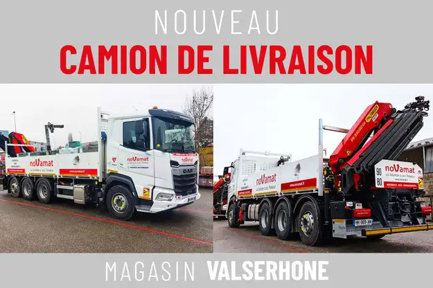 Nouveau camion de livraison !